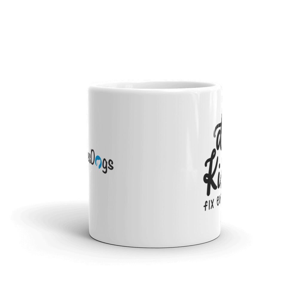 Dog Kisses Fix Everything Mug