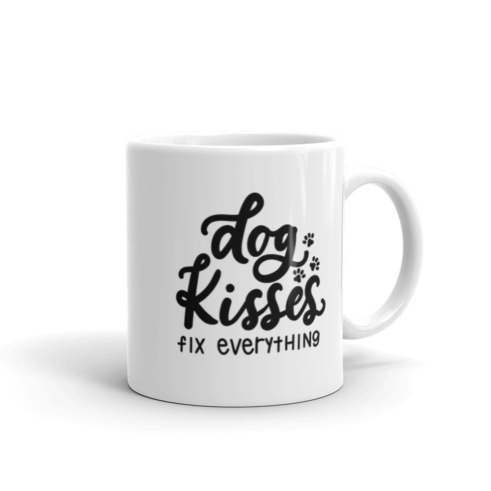 Dog Kisses Fix Everything Mug