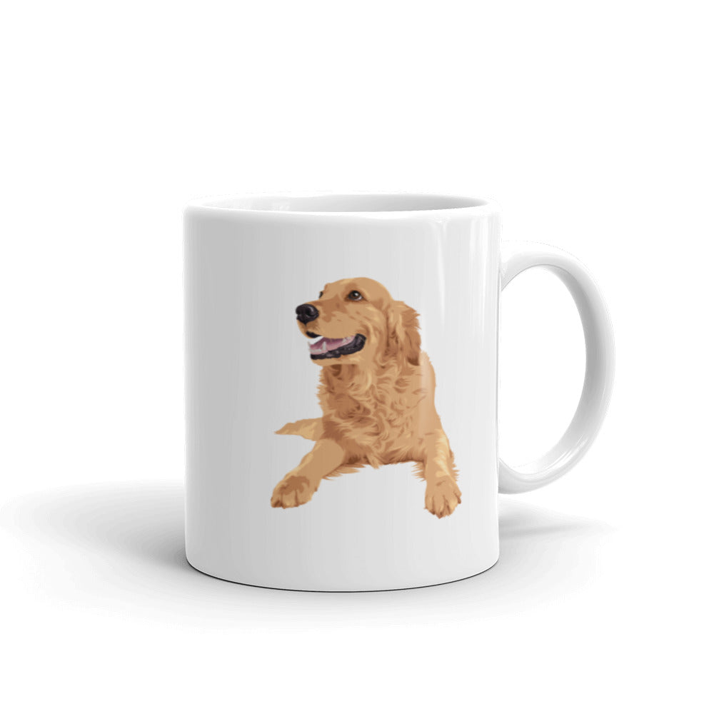 Happy Golden Retriever Mug