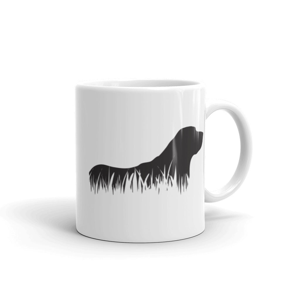 Labrador Retriever Grass Silhouette Mug