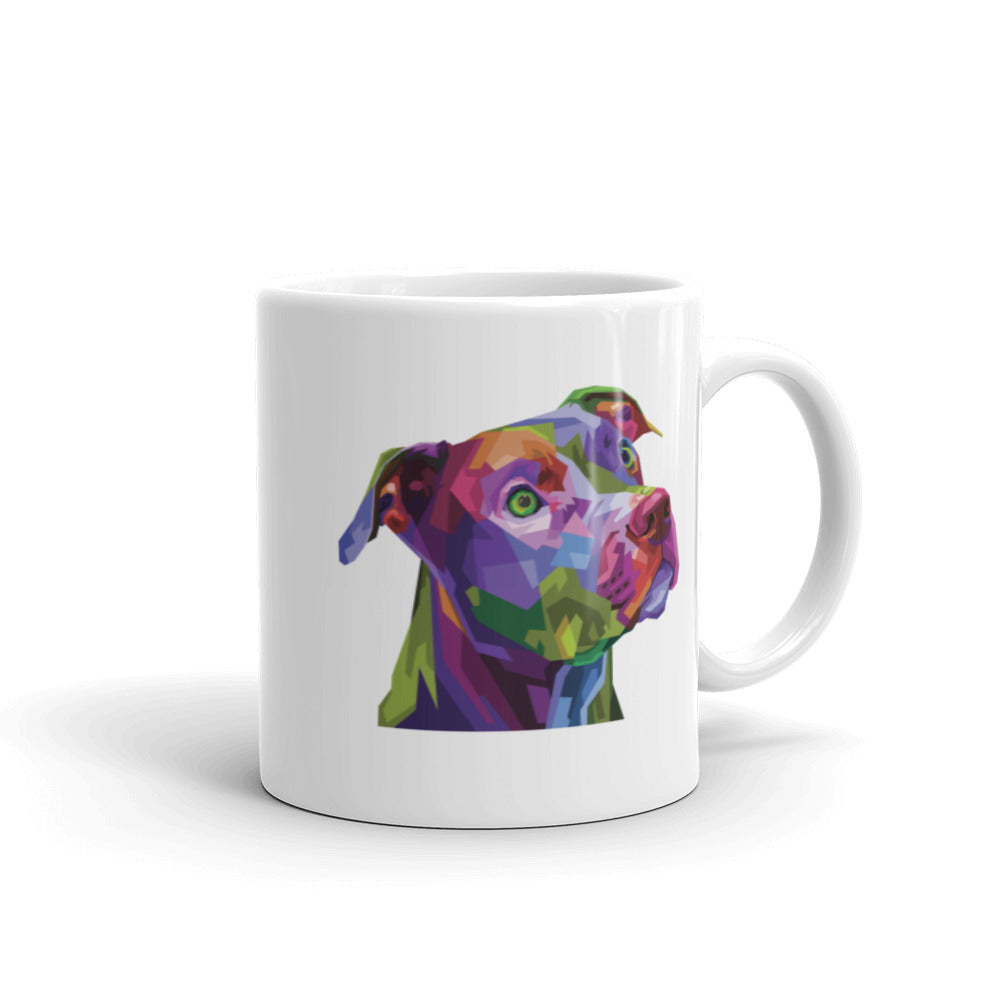 Pit Bull Pop Art Mug