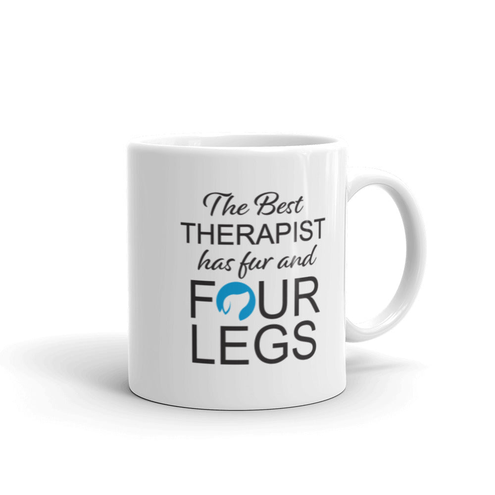 The Best Therapist Has Fur and Four Legs Mug