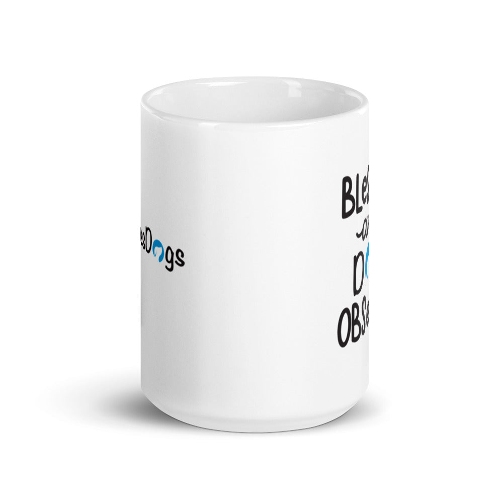 Blessed and Dog Obsessed Mug