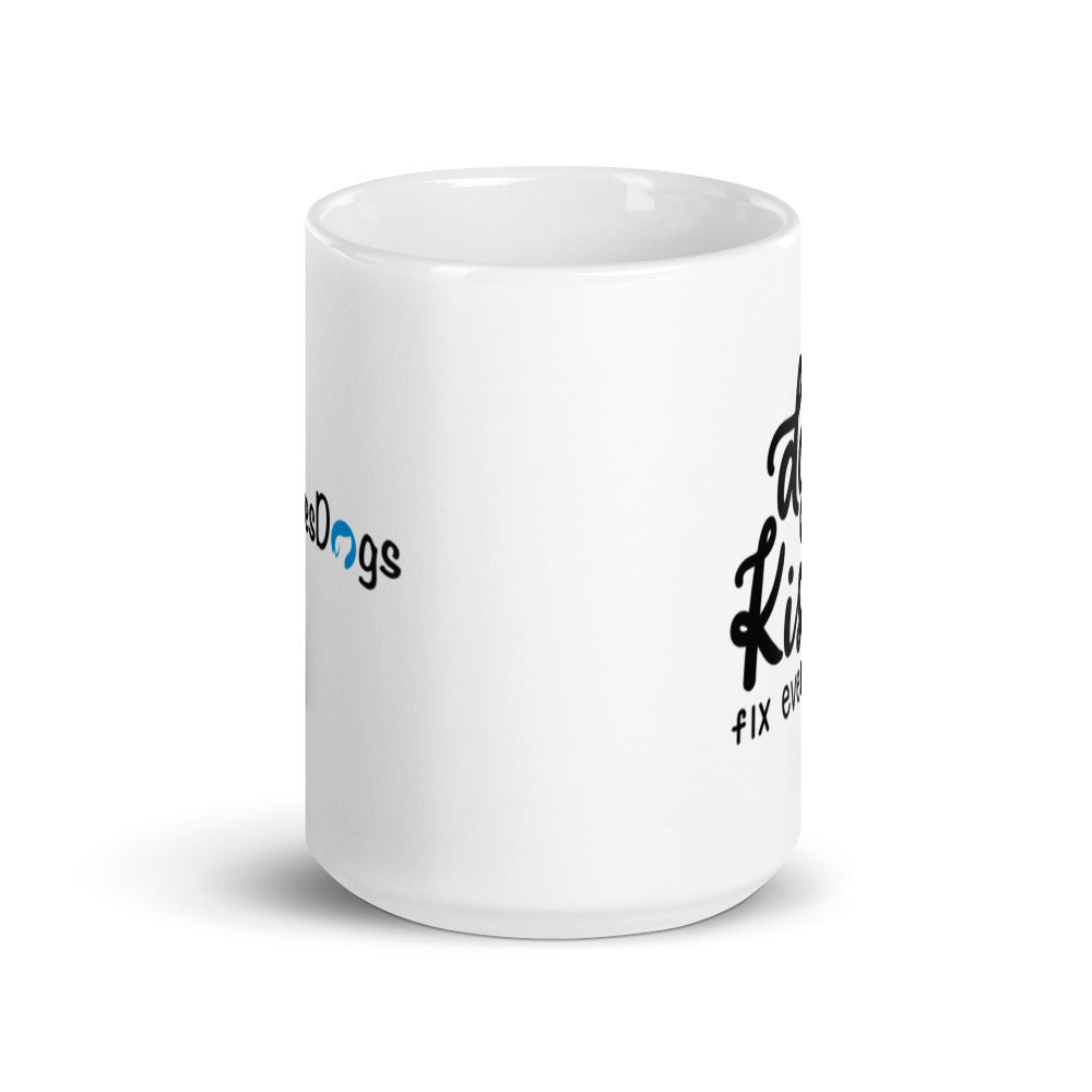 Dog Kisses Fix Everything Mug