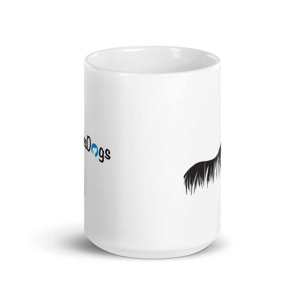 Labrador Retriever Grass Silhouette Mug