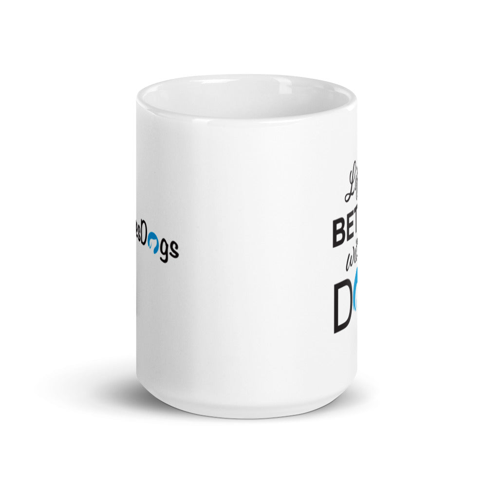 Life is Better with a Dog Logo Mug