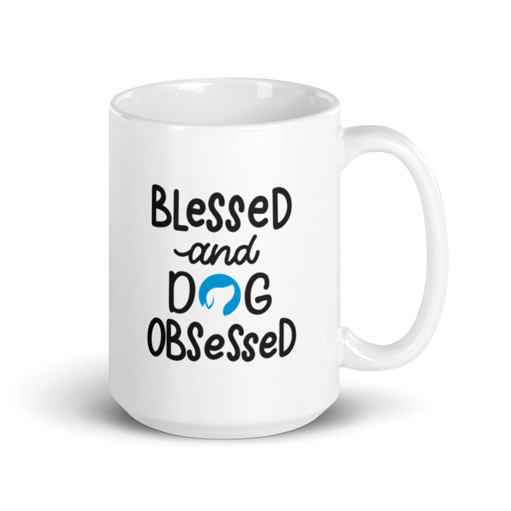 Blessed and Dog Obsessed Mug