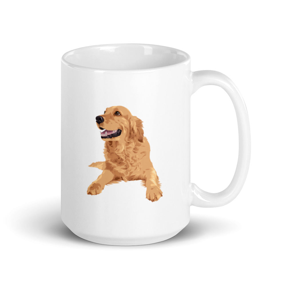 Happy Golden Retriever Mug