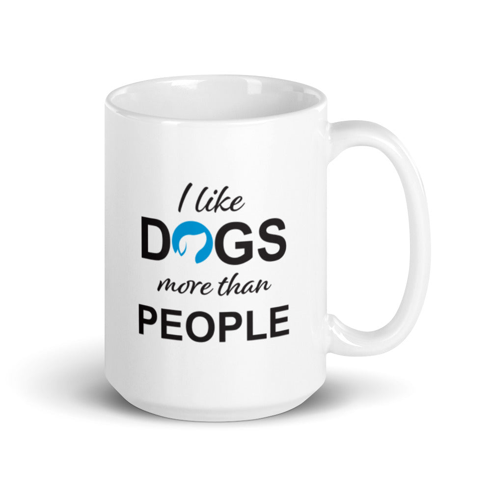 I Like Dogs More than People Mug