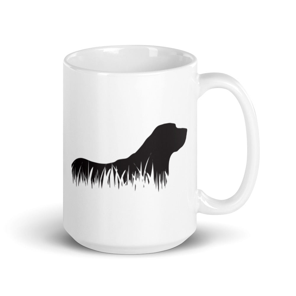 Labrador Retriever Grass Silhouette Mug