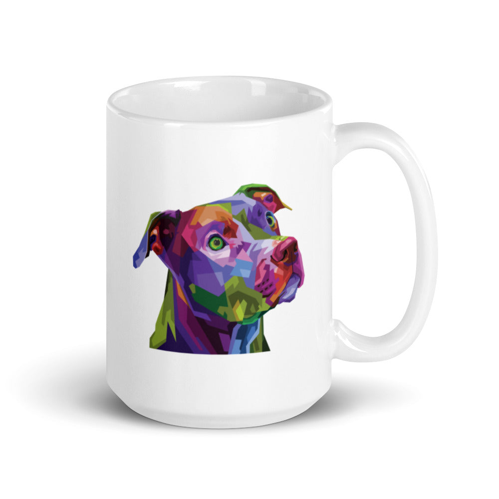 Pit Bull Pop Art Mug