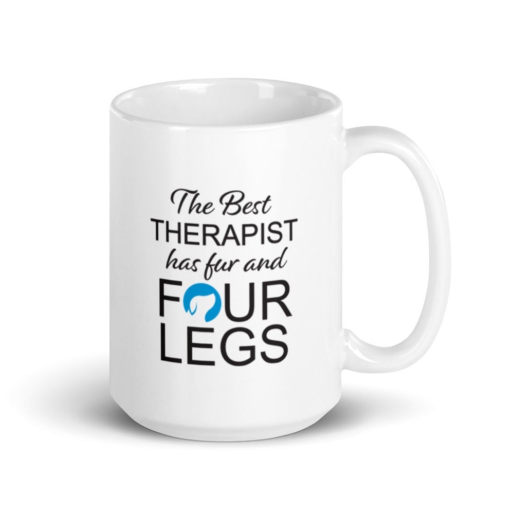 The Best Therapist Has Fur and Four Legs Mug